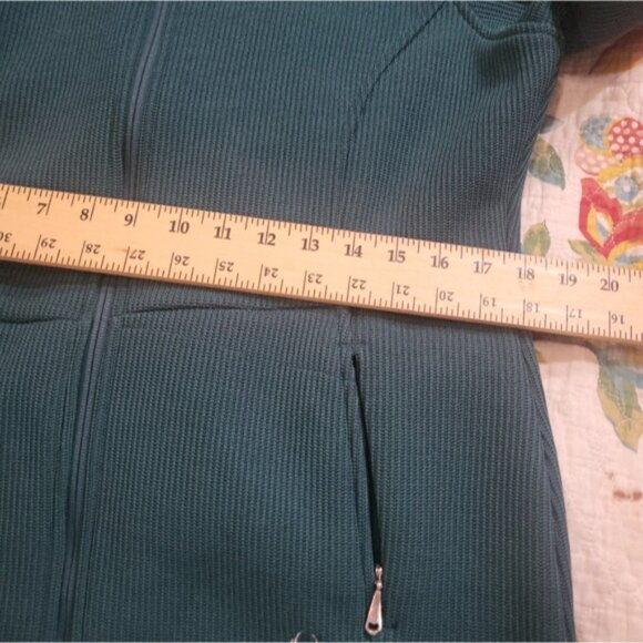 Spyder Women's Green Full-Zip Green Core Sweater Jacket Size XL - Picture 5 of 8